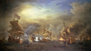 La Batalla de Texel, Kijkduin, 1673